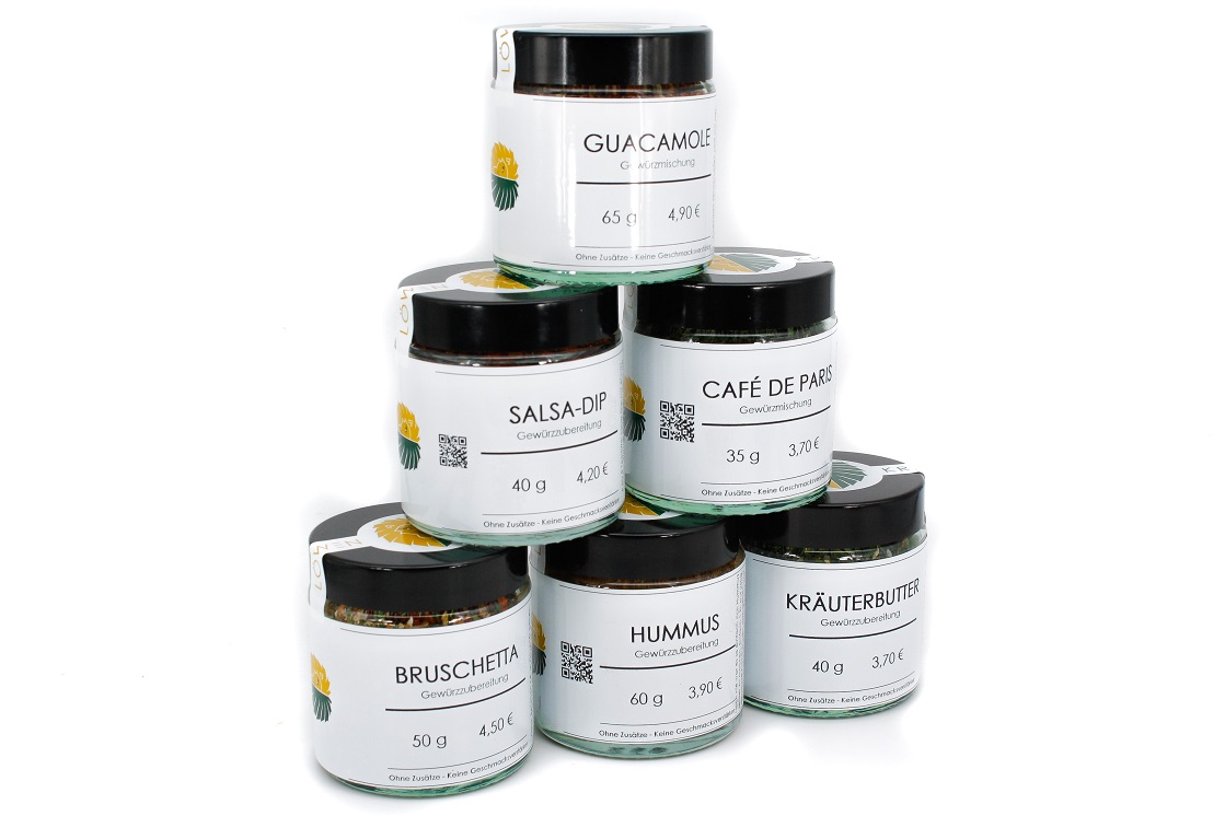 6er-Set-Dip-Bestseller_Seite DIP GEWÜRZ SET