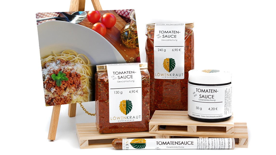 TOMATENSAUCE GEWÜRZ - FÜR KIDS