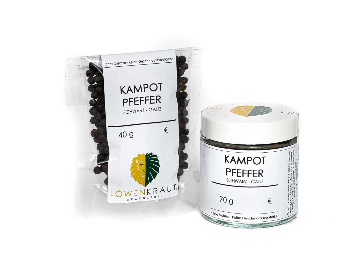 SCHWARZER KAMPOT PFEFFER - GANZ SCHWARZER KAMPOT PFEFFER - GANZ