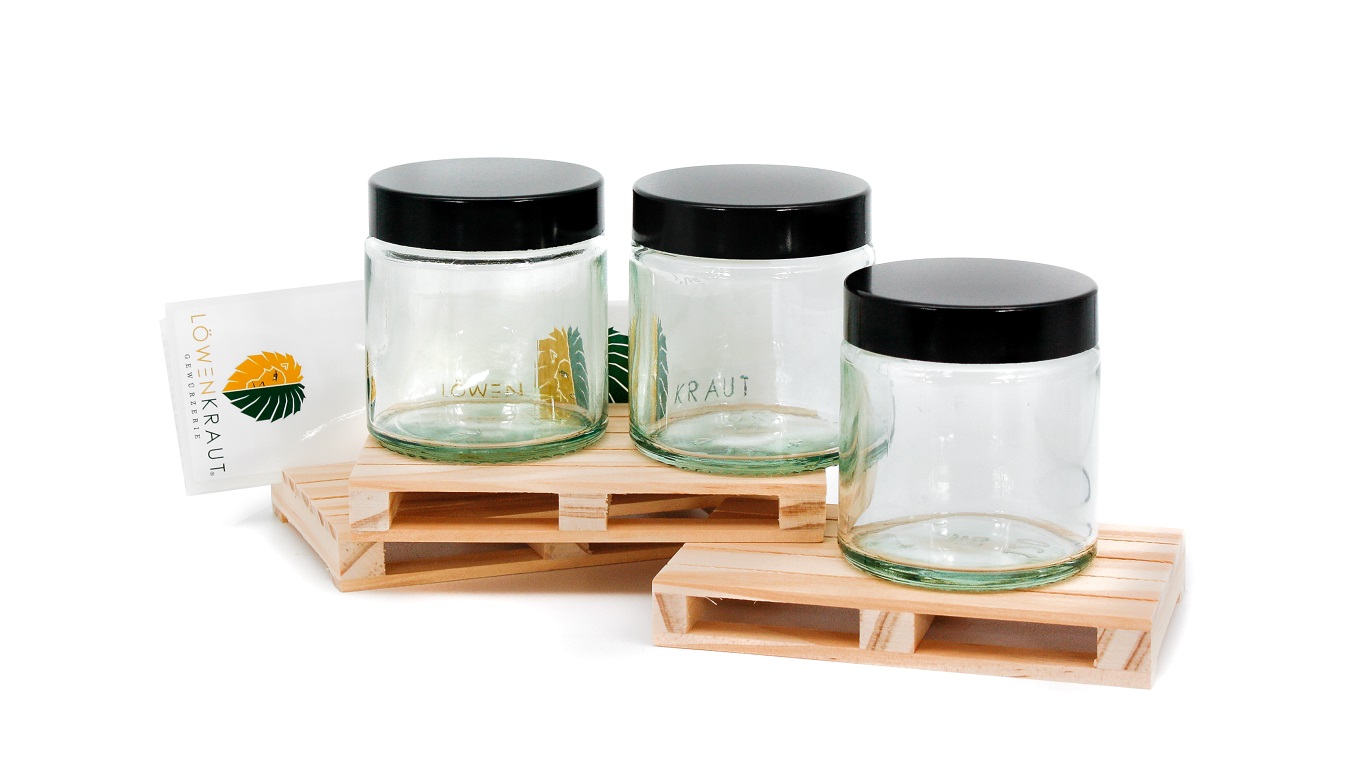 09__MG_9812-Bearbeitetpaint SCHRAUBVERSCHLUSSGLÄSER - 3ER SET IN SCHWARZ INCL. ETIKETTEN ZUM SELBSTBESCHRIFTEN