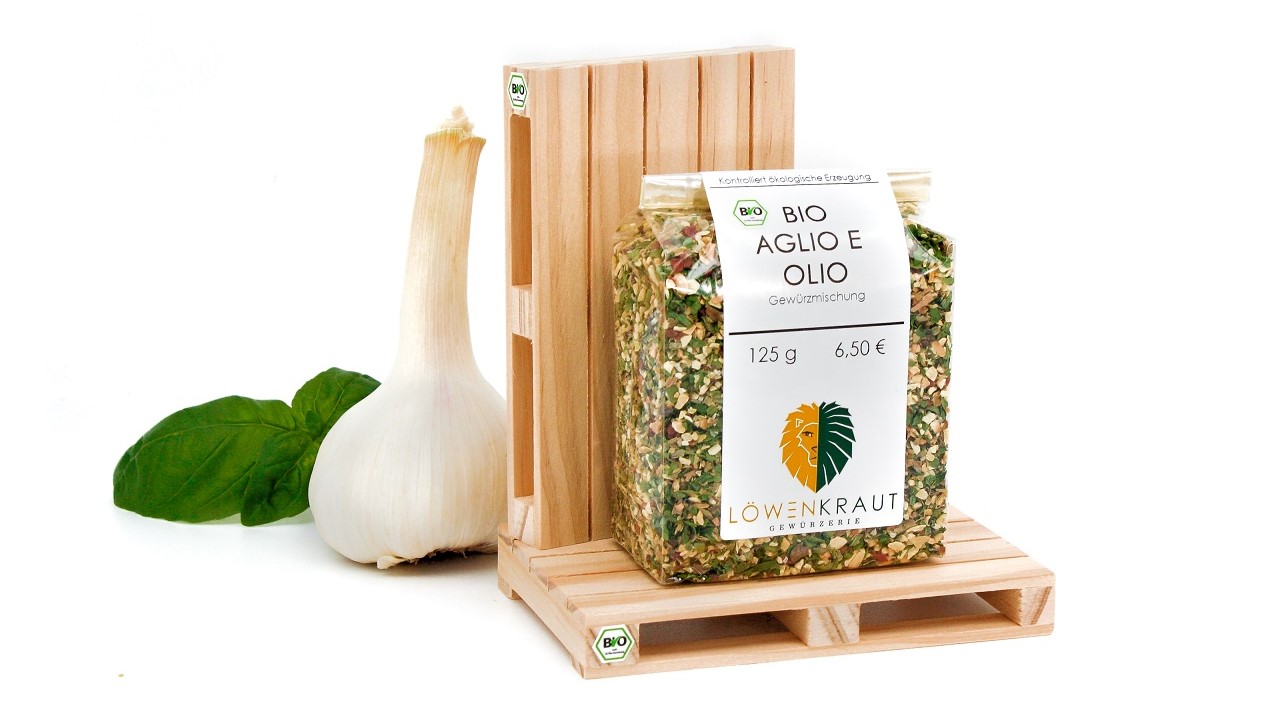 Unser Aglio e olio Gewürz für eine tolle Pasta