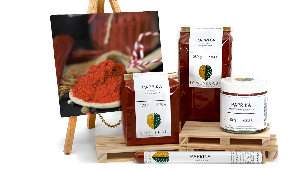 PAPRIKA - SMOKED - GERÄUCHERT