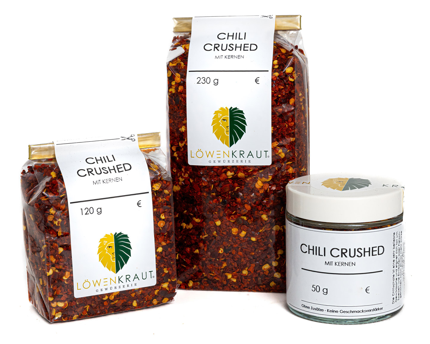 CHILI CRUSHED - MIT KERNEN CHILI CRUSHED - MIT KERNEN