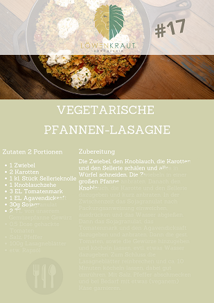 Veg-Pfannen-Lasagne_final REZEPTKARTE #17 Vegetarische Pfannen-Lasagne
