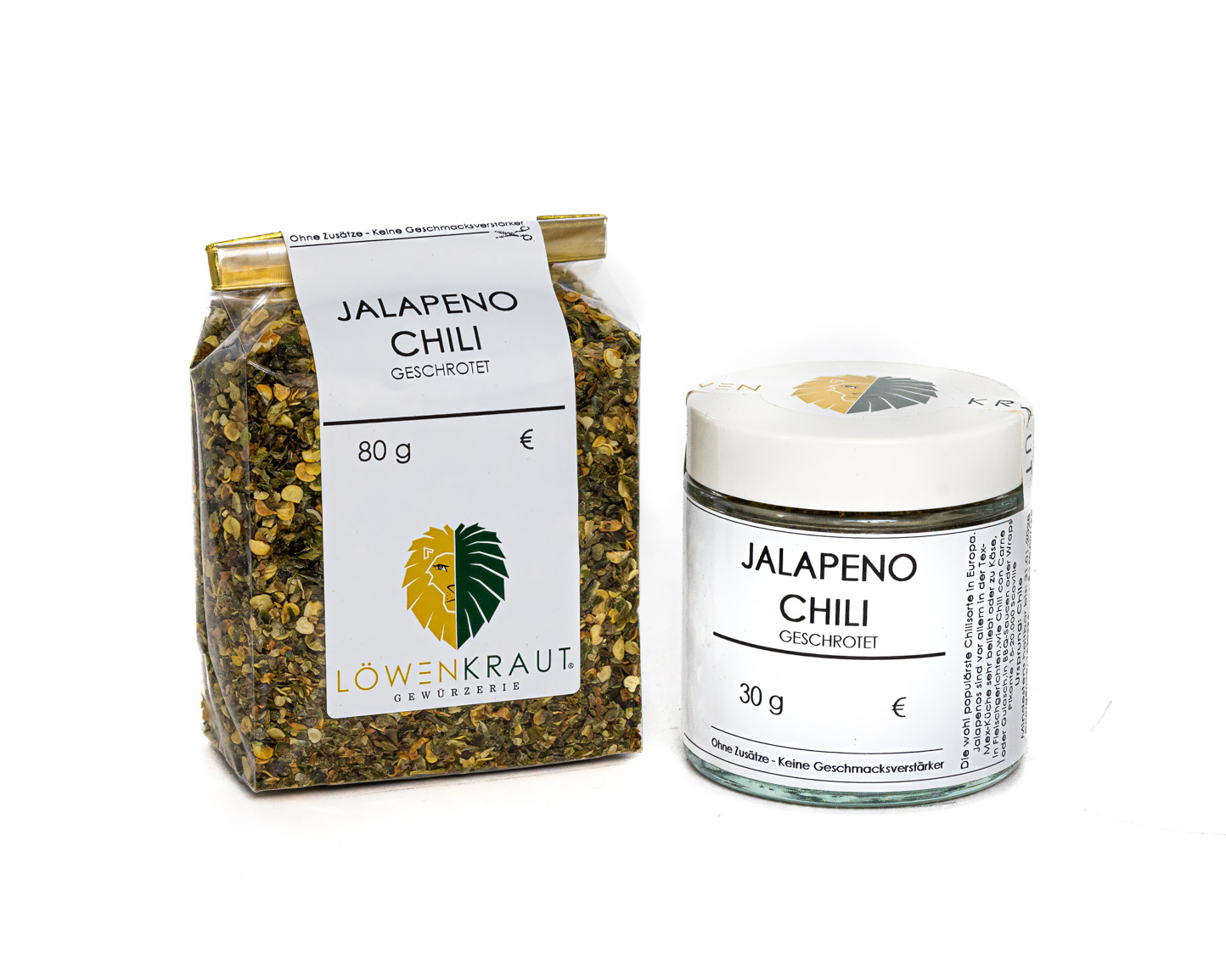 JALAPEÑO CHILI - GESCHROTET JALAPEÑO CHILI - GESCHROTET